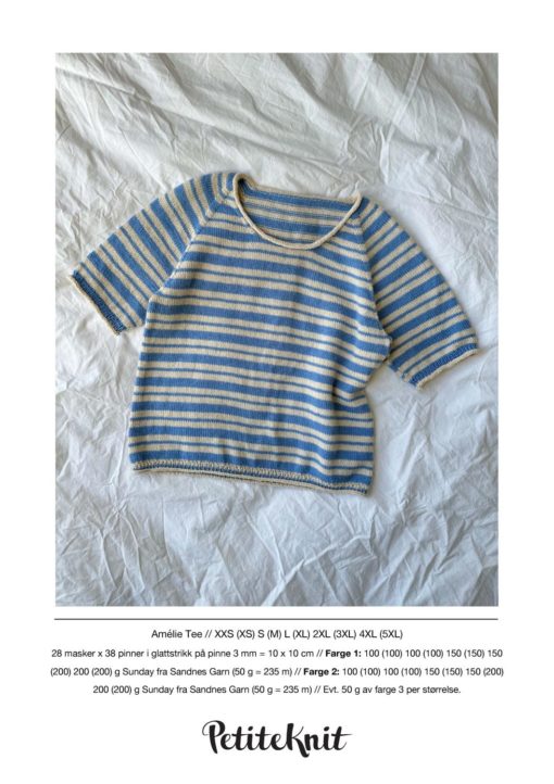 PetiteKnit AMÈLIE TEE  pk248