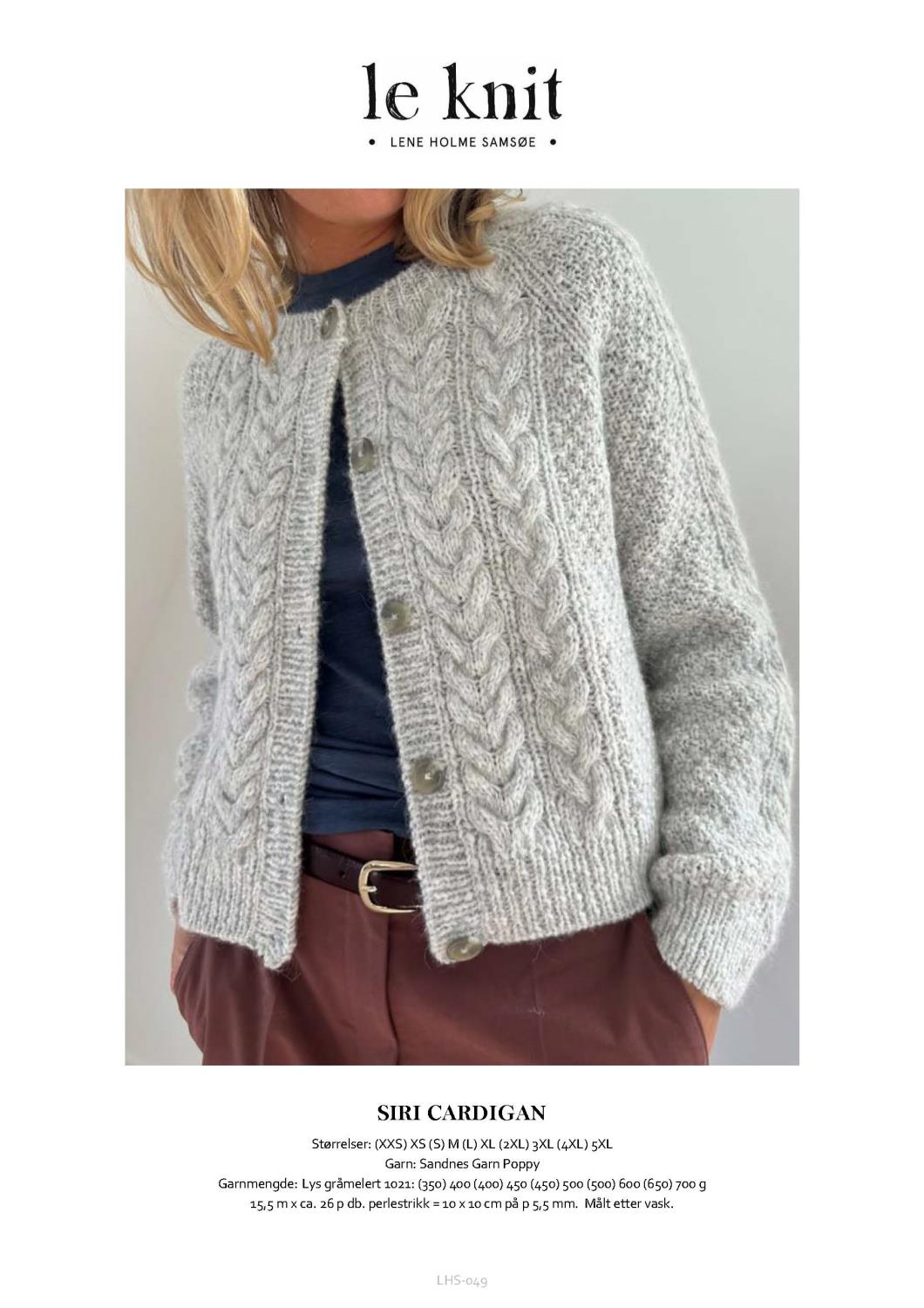 Le Knit SIRI CARDIGAN