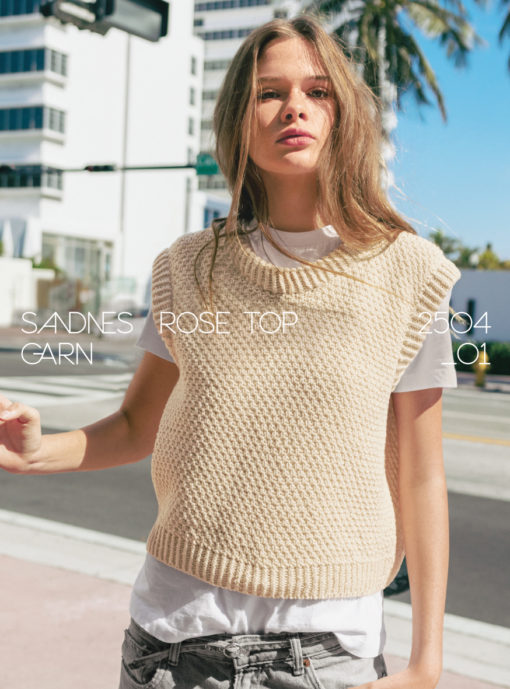 2504-01 ROSE TOP