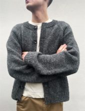 Le Knit FOUNDATION CARDIGAN Man LHS065