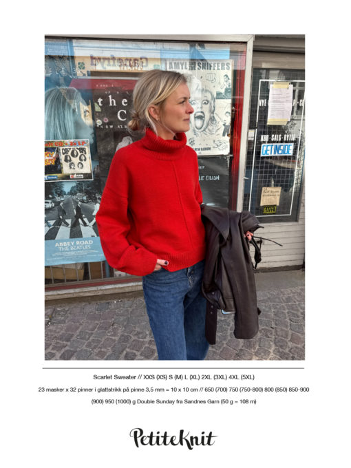 PetiteKnit SCARLET SWEATER Pk278