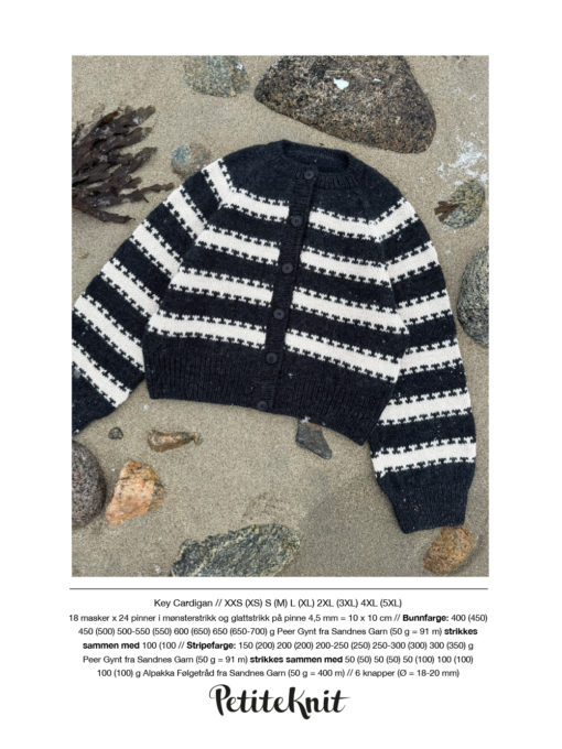 PetiteKnit KEY CARDIGAN pk272
