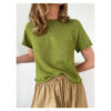 LeKnit PLAIN YOKE TEE 28 LHS72