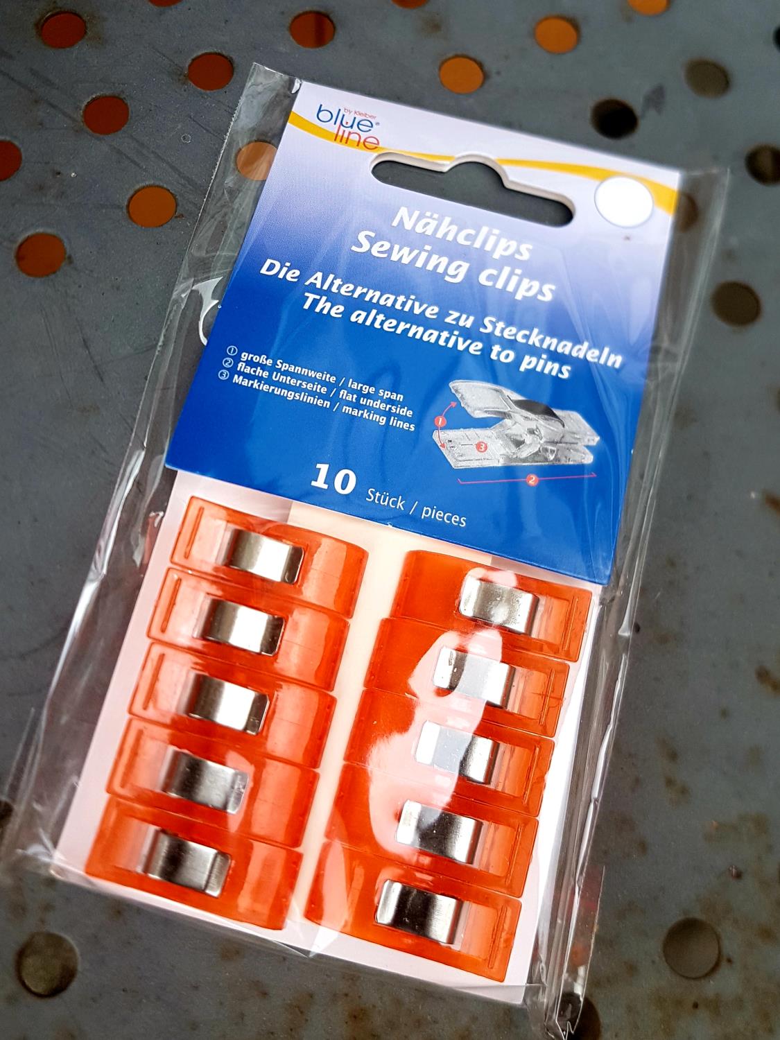Syklips 10 stk Oransje