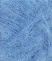 BØRSTET ALPAKKA 6044 Regatta Blå(6044)