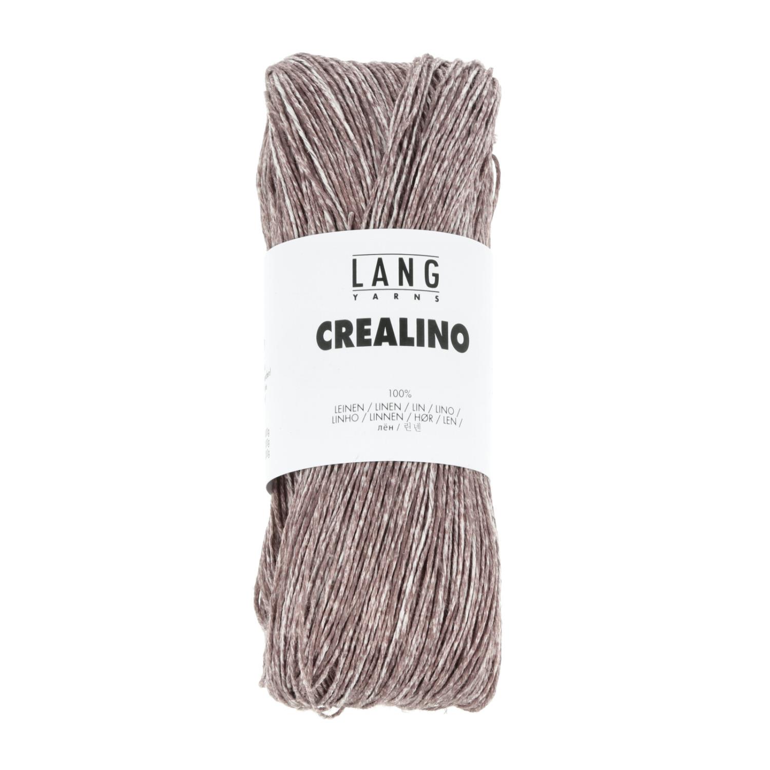 CREALINO by LangYarns 0168 Grålilla melert