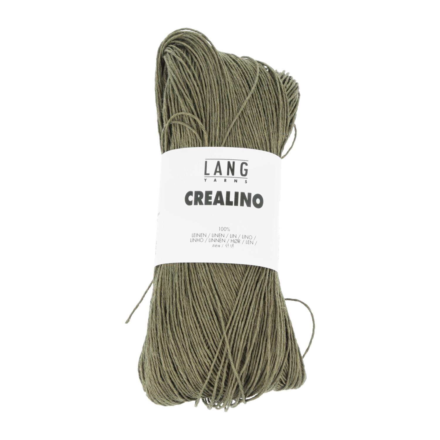 CREALINO by Lang Yarns 0098 Mørk Oliven