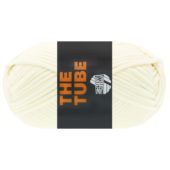 Lana Grossa THE TUBE Farge 2 Naturhvit 200g 114 m
