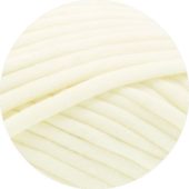 Lana Grossa THE TUBE Farge 2 Naturhvit 200g 114 m(2)