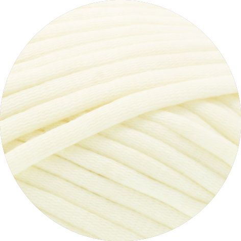 Lana Grossa THE TUBE Farge 2 Naturhvit 200g 114 m(2)