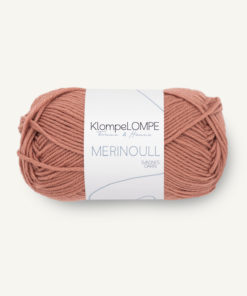 KlompeLompe MERINOULL 3544 Brunrosa