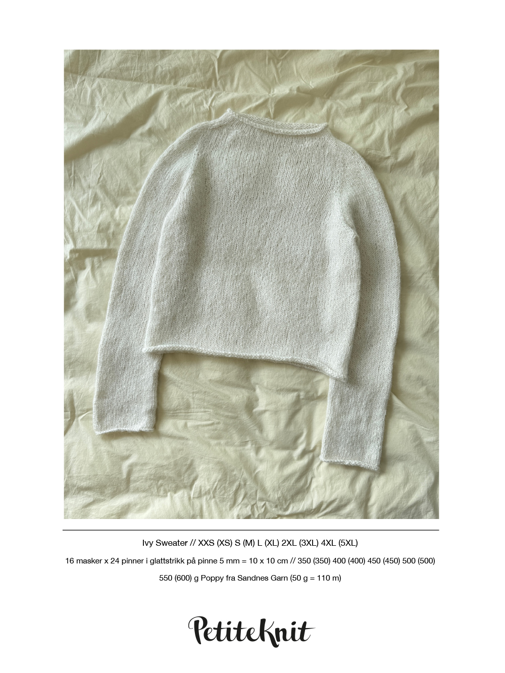 PetiteKnit IVY SWEATER