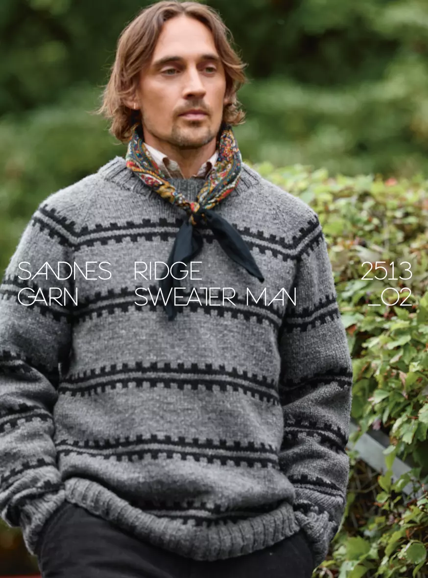 2513-02 RIDGE SWEATER MAN
