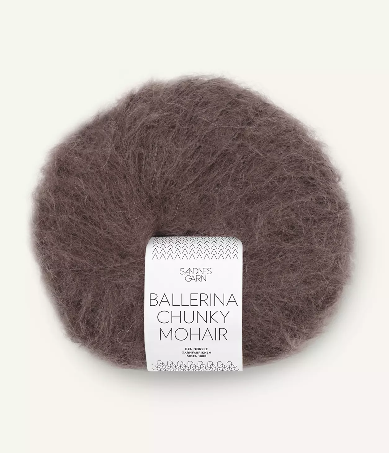 BALLERINA CHUNKY MOHAIR 3880 Mørk Sjokolade