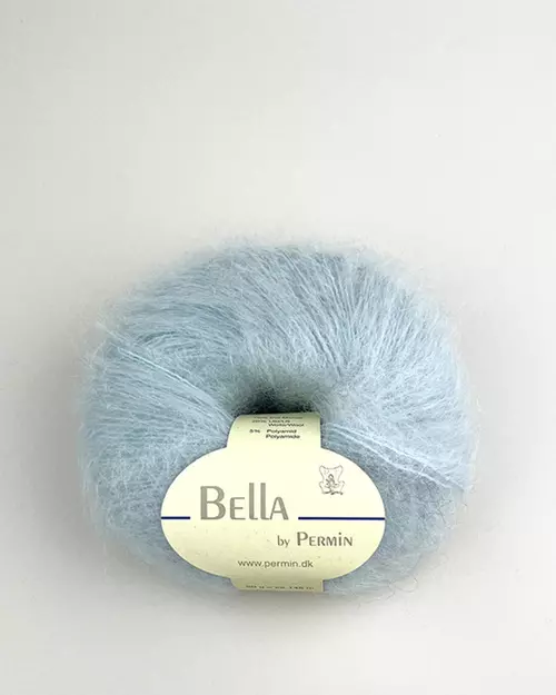 BELLA MOHAIR By Permin 99 Himmelblå