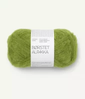 BØRSTET ALPAKKA 9564 Matcha