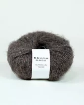ALPAKKA LIN Tweed 21798 Mørk Brun