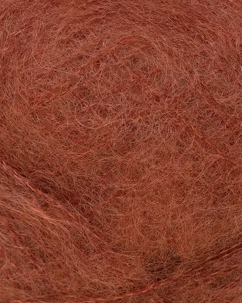 PLUM MOHAIR Rustrød(26)