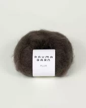 PLUM MOHAIR 080 Mørk brun
