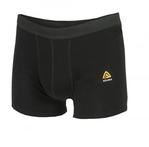 Aclima  WarmWool Boxer shorts, Man Jet Black