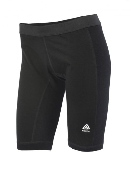 Aclima  WarmWool Shorts W/Windstop Woman Black