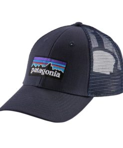 Patagonia  P-6 Logo LoPro Trucker Hat Navy Blue