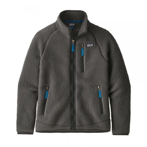 Patagonia Jr  Retro Pile Jacket Forge Grey