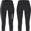 Aclima  WarmWool 3/4 summit longs Woman Jet Black