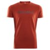 Aclima  Lightwool T-Shirt, Junior Red Ochre
