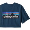 Patagonia  M´S P-6 Logo Responsibili-Tee Crater Blue