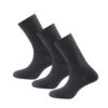Devold  Daily Medium Sock 3pk Black