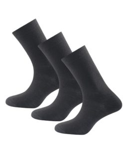 Devold  Daily Medium Sock 3pk Black