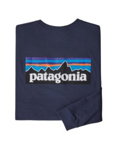 Patagonia  M L/S P-6 Logo Responsibili-Tee Classic Navy