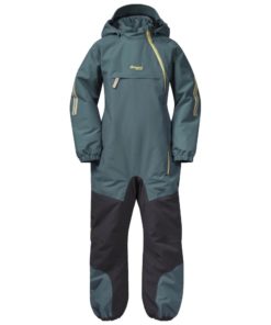 Bergans  Lilletind Insulated Kids Coverall Forest Frost/Solid Charcoal