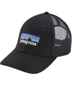 Patagonia  P-6 Logo LoPro Trucker Hat Black