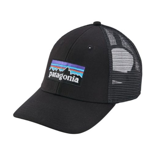 Patagonia  P-6 Logo LoPro Trucker Hat Black