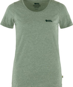 Fjällräven  Fjällräven Logo T-shirt W Patinagreen-Melange
