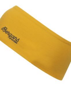 Bergans  Kids Cotton Headband Light Golden Yellow