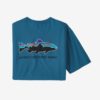 Patagonia  M´S Home Water Trout Organic T-Shirt Wavy Blue