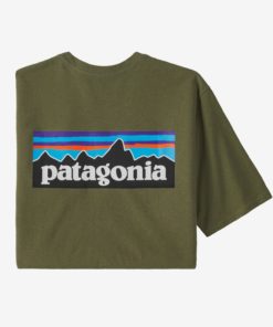 Patagonia  M´S P-6 Logo Responsibili-Tee Wyoming Green