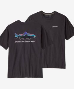 Patagonia  M´S Home Water Trout Organic T-Shirt Ink Black