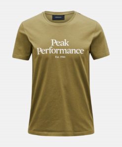 Peak Performance  M Original Tee Snap Green
