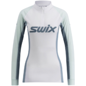 Swix  Racex Classic Half Zip W Bright White/Glacier