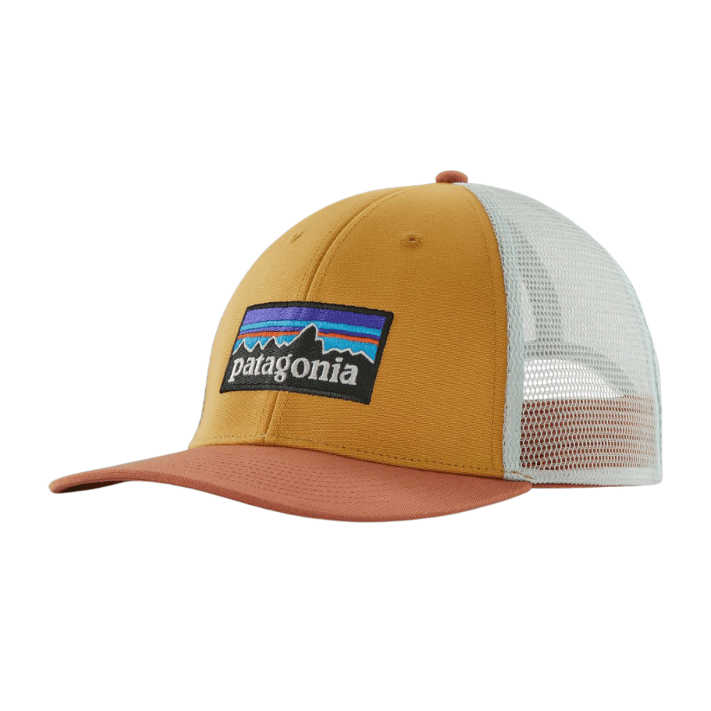 Patagonia  P-6 Logo Lopro Trucker Hat Pufferfish Gold