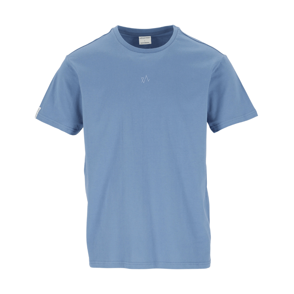 Twentyfour  Mode T-Skjorte U Mellomblå