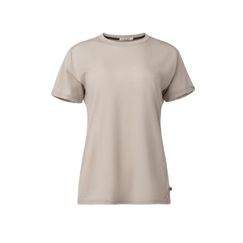 Aclima  Lightwool 180 Classic Tee W´S Simply Taupe