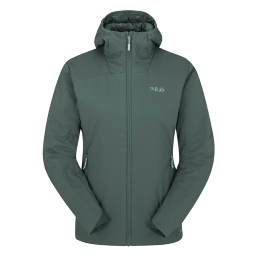 Rab  Xenair Alpine Light Jacket Womens Green Slate