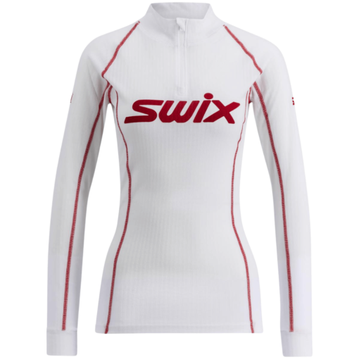 Swix  Racex Classic Half Zip W Birght White/Swix Red