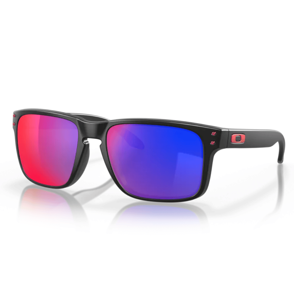 Oakley Holbrook Matte Black Positive Red Iridium