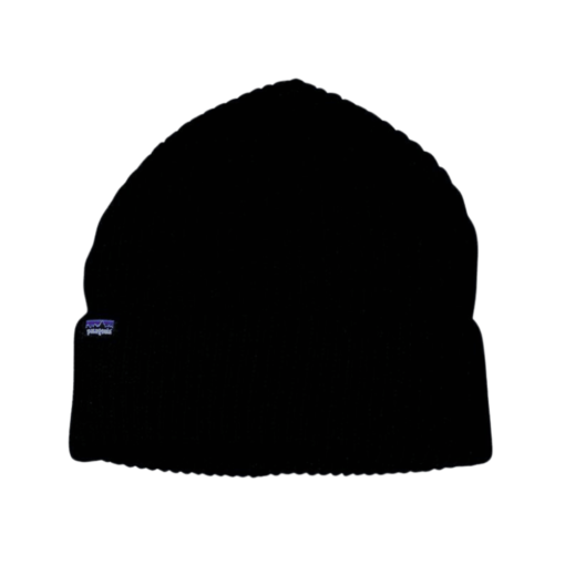 Patagonia  Fishermans Rolled Beanie Black